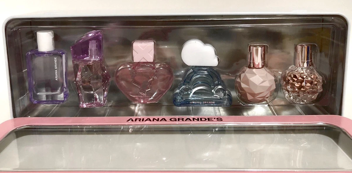 Ariana Grande 6 Mini Perfume Set Ari+Sweet Like Candy+Thank U  Next+Cloud+Rem+God