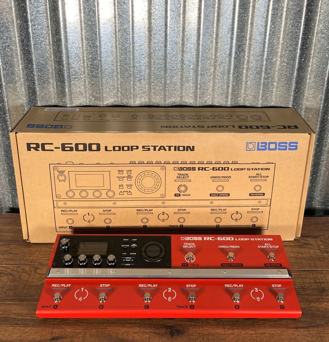 Boss RC-600 Loop Station Pedal - Red for sale online | eBay