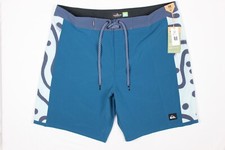 Quiksilver Men's Surfsilk Arch 19 Inch Board Shorts Mid Length Blue BSF8