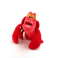 Disney The Little Mermaid Sebastian Stuffed Animal Plush Crab Toy