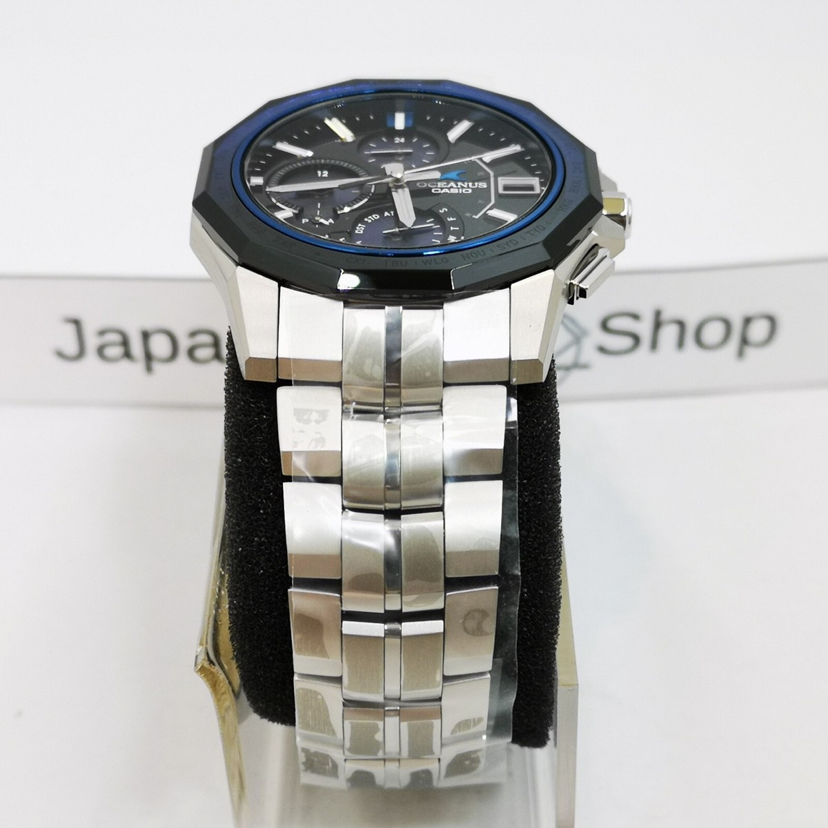 CASIO OCEANUS マンタ OCW-S3000-1AJF Manta CASIO OCEANUS MANTA OCW-S6000-1AJF Black Solar Radio Men's Watch