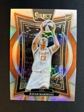 2025 Panini Select WNBA RAYAH MARSHALL Concourse Silver Prizm ROOKIE Suns #26