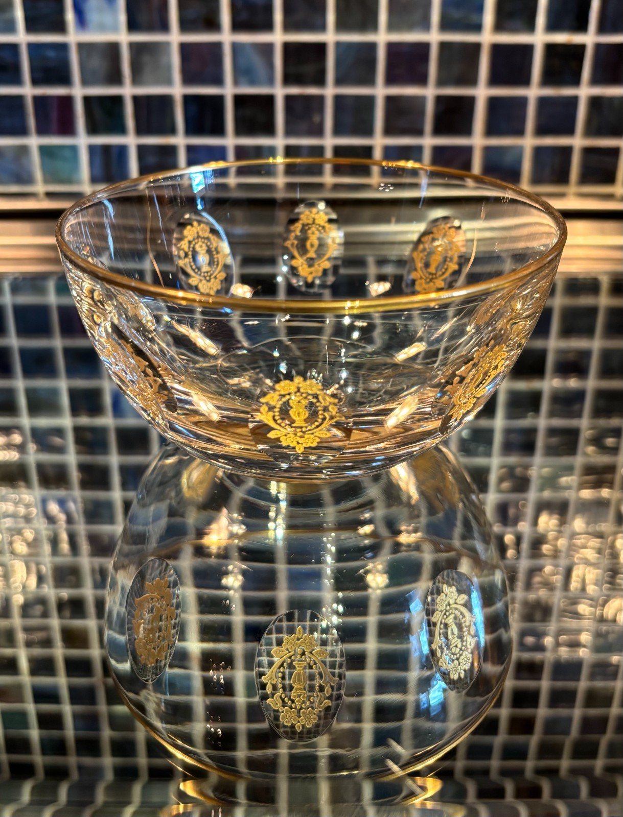 HTF Tiffin-Franciscan Palais Versailles Finger Bowls, Six total.  $65.00 each