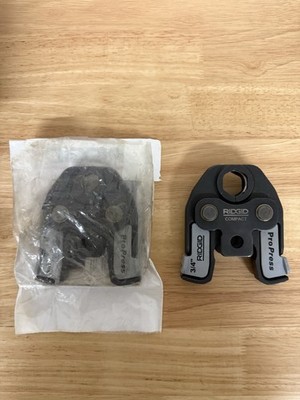 BRAND NEW Ridgid ProPress Compact Jaws 1/2  + 3/4  16958 + 16963 Set of 2 Jaws