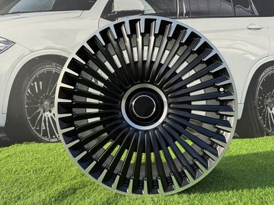 4x R21 '' 5x112 MB Eqs Style Black Polished Half Matt 9et30 Wheels: Für E S
