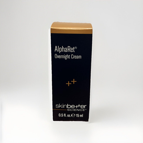 SkinBetter AlphaRet Overnight Cream Anti Wrinkles Uneven Tone Texture 0.5oz 15ml