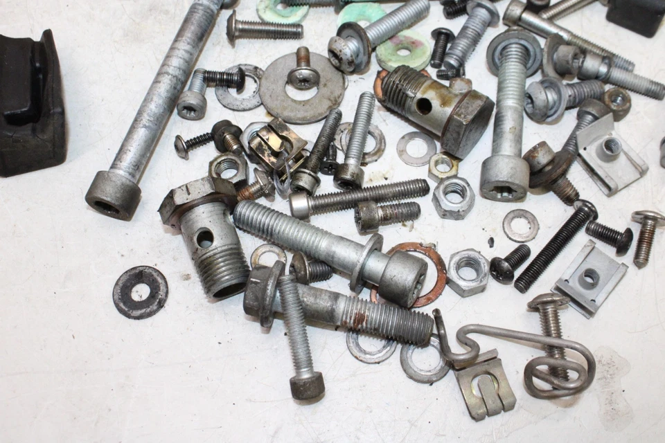 2003 BMW F650CS K14 OEM ENGINE MOUNTING BOLTS HARDWARE MOTOR SCREWS - Image 2 of 4