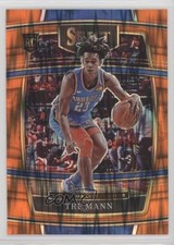 2021-22 Panini Select Concourse Orange Flash Prizm Tre Mann #36 0fn0