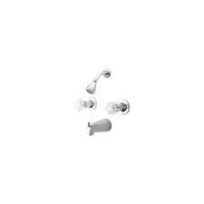 New Pfister 03-618 Tub and Shower, 2 gpm Shower, Polished Chrome Faucet