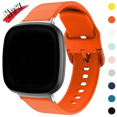 Sports Silikon Armband Ersatz Für Fitbit Versa 4 /Versa 3 / Sense 2 1 Smartwatch