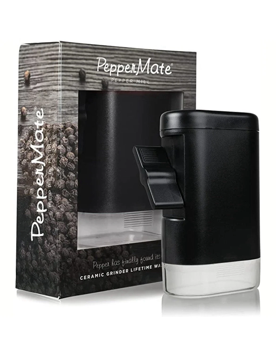 NIB Pepper Mate Traditional Pepper Mill Black, Free Shipping
Opens in a new window or tab