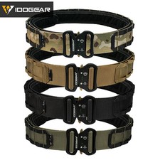 Men Tactical Belt MOLLE Quick Release Durable Metal Buckle Army Outdoor Hunting