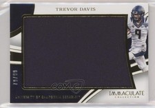 2016 Panini Immaculate Collegiate Jumbos Relics 79/99 Trevor Davis #26 s7f