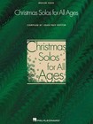 Christmas Solos for All Ages Medium Voice Vocal Sheet Music Hal Leonard Book