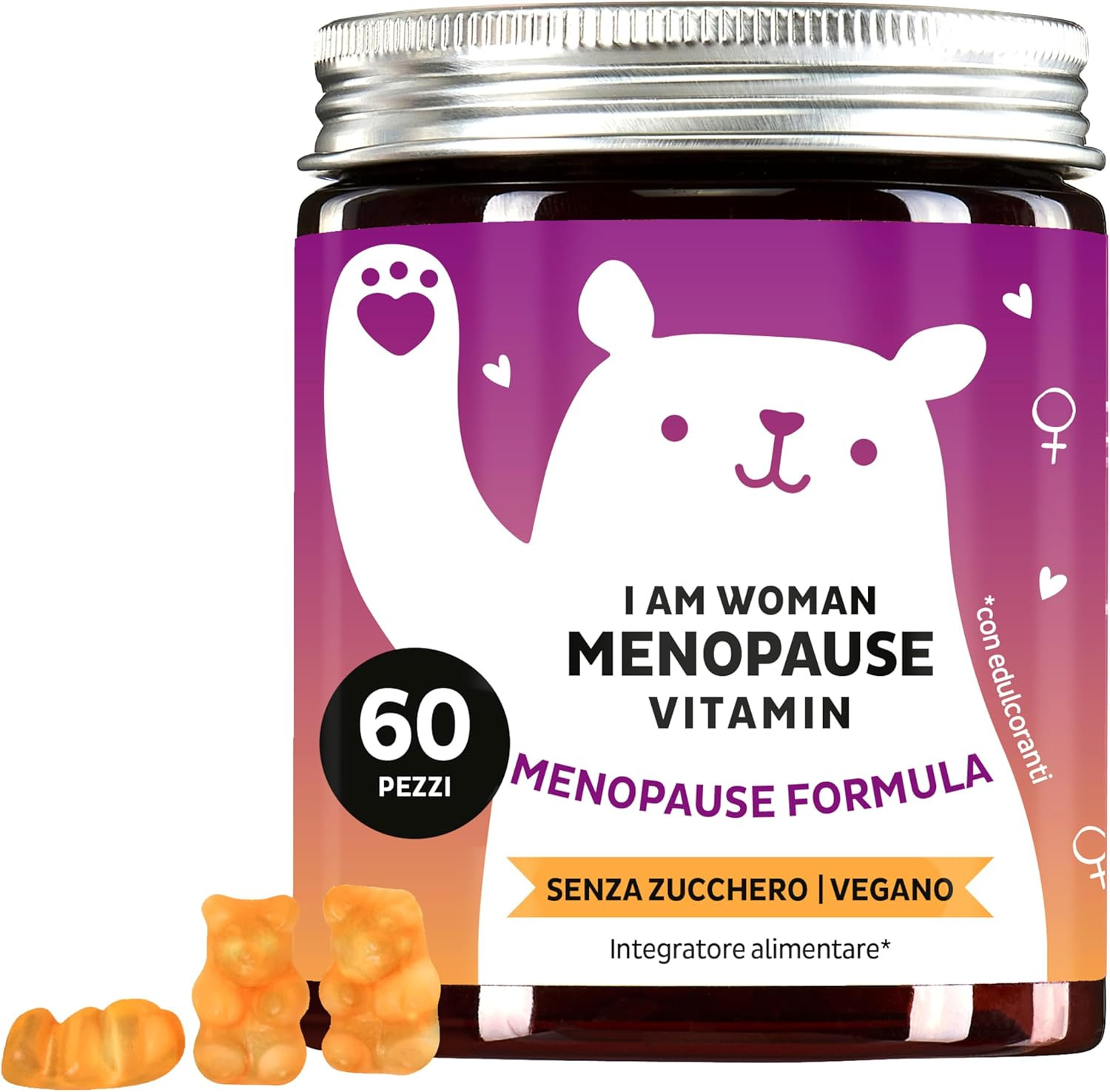 I Am Woman: Integratore Menopausa Dolce con Vitamine B ed Enotera