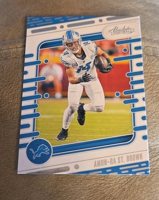 AMON-RA ST. BROWN - 2024 Panini Absolute Football - Lions - St. Brown - #33