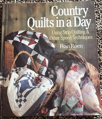 #ad Country Quilts in a Day: Using Strip Quilting Other Speed GOOD $3.71