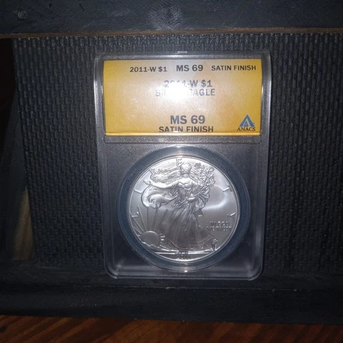2011-W American Silver Eagle ANACS MS 69