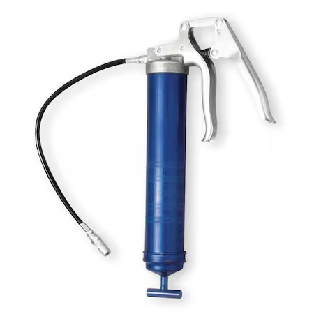 Lincoln Industrial 1133 Pistol Grip Grease Gun Handle, Flex Hose, 56 Strokes - Picture 1 of 5