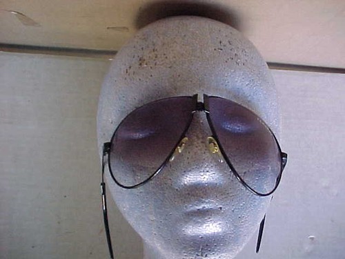 mcm vintage aviator style ferarri folding sunglasses in original case - Picture 10 of 13