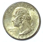 1932 D 25c Washington Silver Quarter Dollar AU Denver