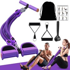 Foot Pedal Resistance Band Full Body Exercise Home Gym for Men Women