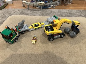 LEGO CITY: Excavator Transporter (4203) 100% Complete! Free Shipping!