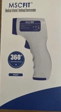 MSCFIT Medical Infared Forehead Thermometer Amazing Baby easy use! 36"sq NEW