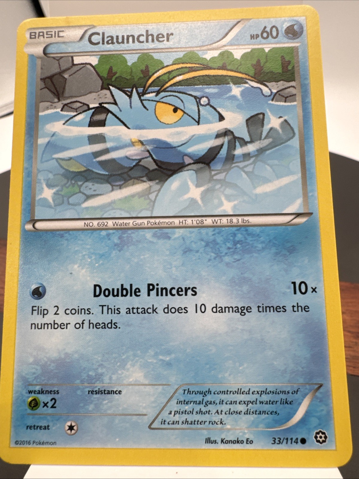 Clauncher 33/114- Steam Siege- Regular Common- NM