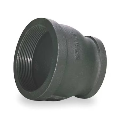 #ad Reducer Coupling Reducer 3quot; X 1 1 2quot; Pipe Fnpt Malleable Iron Class 150 $18.59
