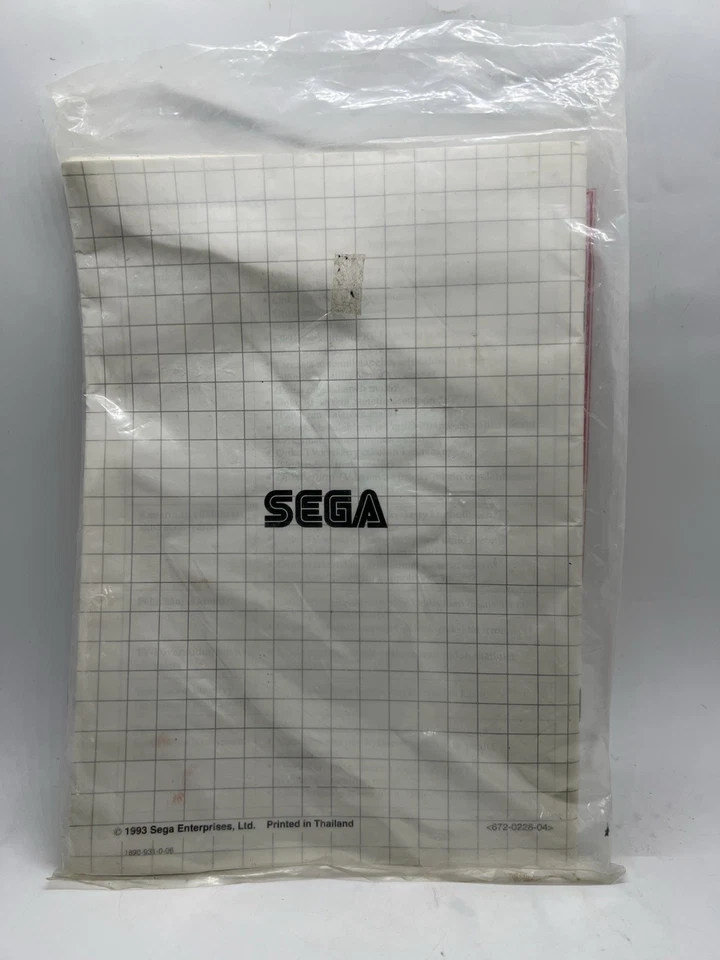 Sega Master System II 2 Manual Booklet Instructions Retro Gaming - Image 2 of 4