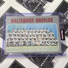 1970 Topps #387 Baltimore Orioles Vintage Team Baseball Master Set Break