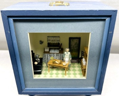 OOAK 1:48 Scale FARMHOUSE KITCHEN - artisan made