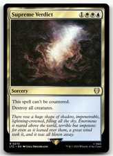Supreme Verdict 272 Nm Lord Of The Rings Ltc Magic Mtg