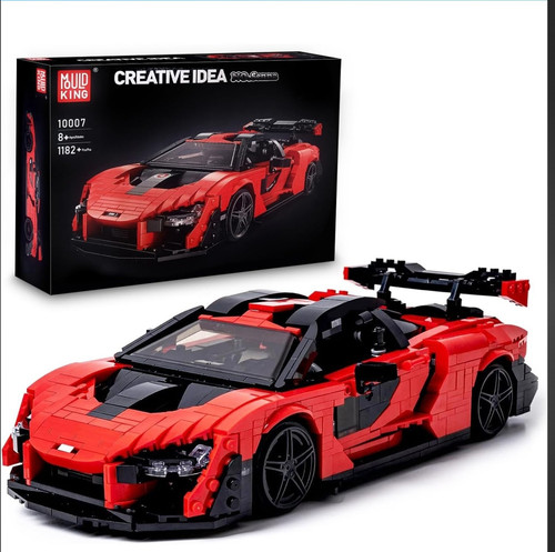Mould King SuperCar Sanna MOC Building Blocks and Construction 1:12 Toy 1182pcs