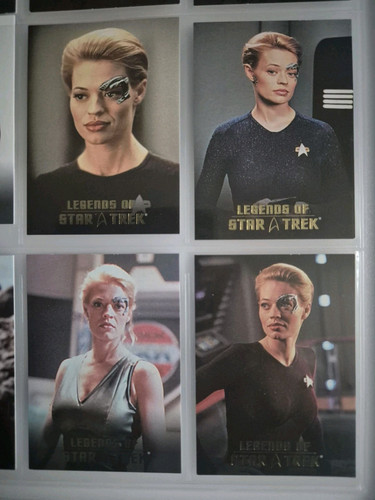 STAR TREK LEGENDS OF STAR TREK SET 1 JERI RYAN AS SEVEN OF NINE 1043/1701 - Picture 5 of 11