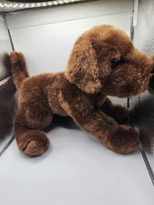 Douglas The Cuddle Toy C.C. Bean Chocolate Lab Dog Plush Stuffed Animal Brown