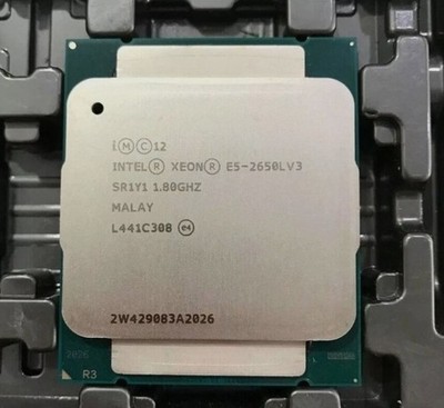 Intel Xeon E5-2650L V3 LGA2011-3 Server CPU Processor SR1Y1 1.8GHz 12Core