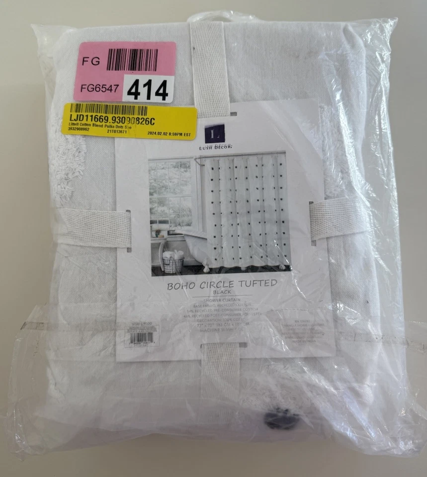Hilo acolchado 72"x72" Boho Circle teñido ecológico - decoración exuberante Foto 2 de 3