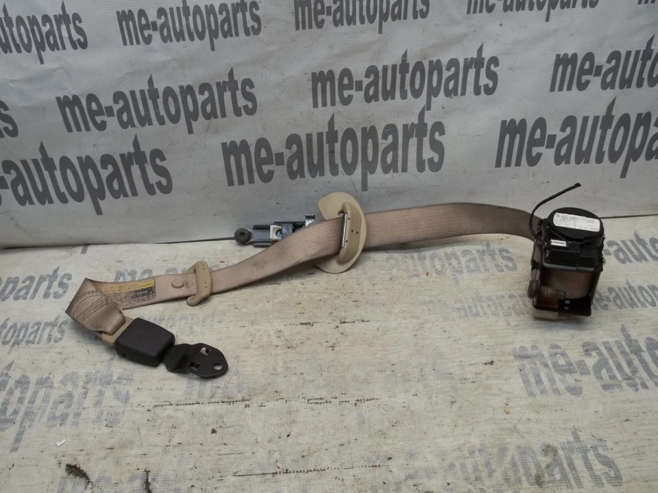 05-09 Cadillac STS lado pasajero delantero derecho cinturón de seguridad retractor cachemir Foto 2 de 4