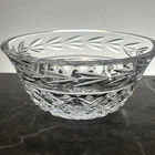 Waterford Crystal 5” Glandore Bowl Flawed READ Vintage Made In Ireland
