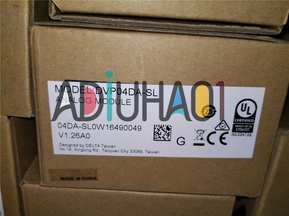 1PCS New Delta DVP04DA-SL Programmable Controller Module - Image 2 of 2