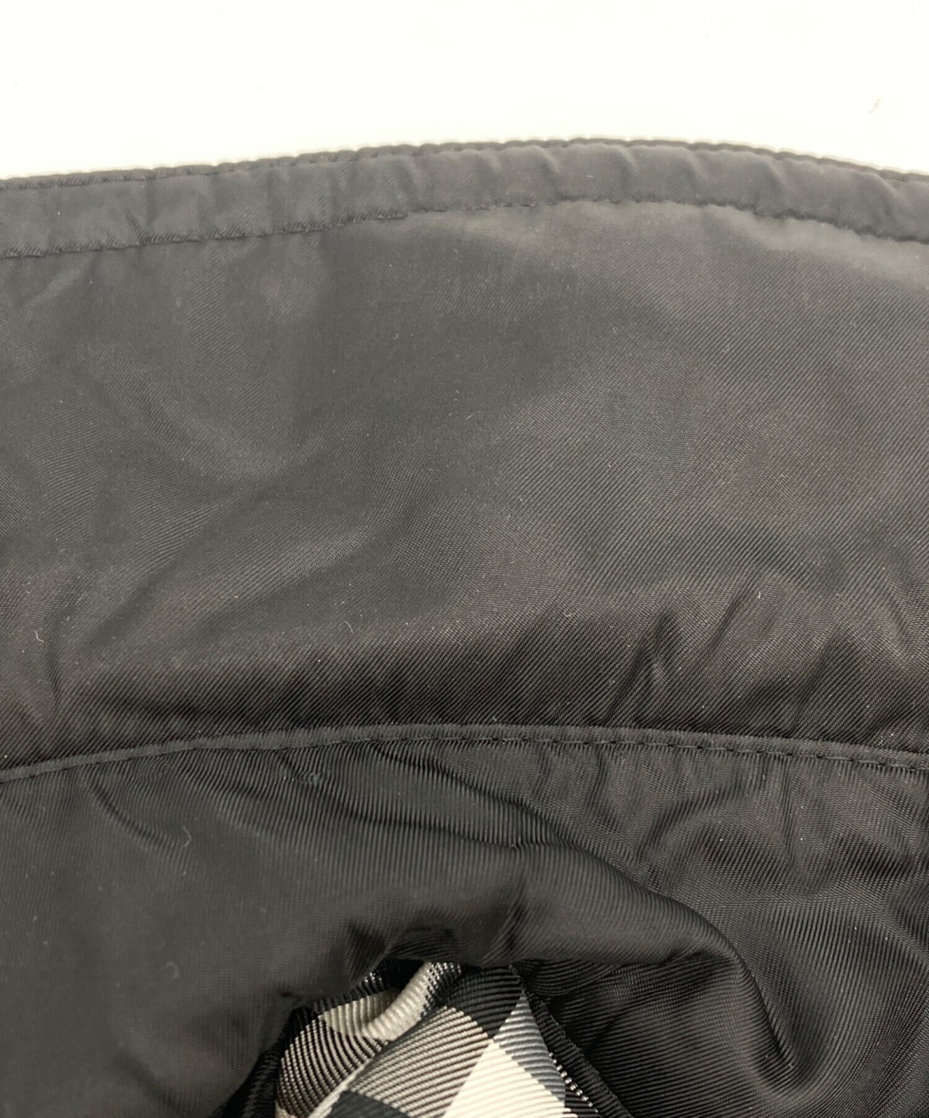 BURBERRY BLACK LABEL Men's Coat BMA43-114-09 Black Nylon Used LL Size XL thumbnail 11