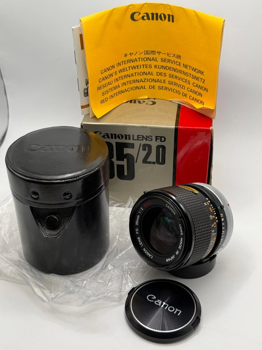 Canon f/2 35mm Camera Lenses for sale | eBay