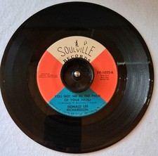 Northern Soul Donald Lee Richardson You Got Me In The Palm Of Your Hand