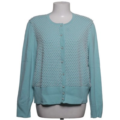 Escada, Strickjacke, Damen, Größe: 42, Grün, Wolle, Sonstiges, Feinstrick #EHv