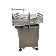 110V 31.5" Automatic Bottle Accumulation Table for Round/Square Bottle USA Stock