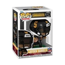 Funko Pop! Jayden Daniels Washington Commanders NFL #324 + Protector PRESALE