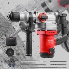 3500W SDS-Plus Bohrhammer Bohrmaschine Meisselhammer Abbruchhammer + Accessories