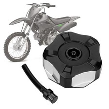 Dirt Bike Gas Cap Cnc Fuel Tank Cover With Breather Valve Motorcycle Off Black